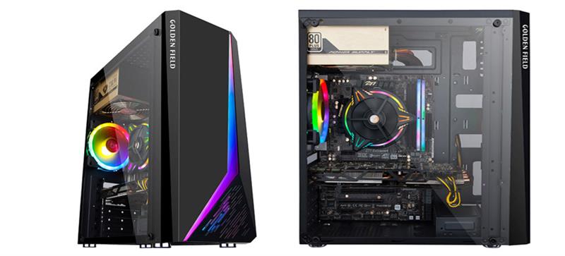 

Корпус Golden Field Phantom XH8 Black 500W