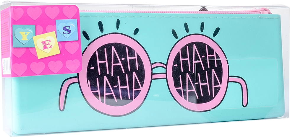 

Пенал силиконовый YES SI-01 Glamor Бирюзовый (532981)