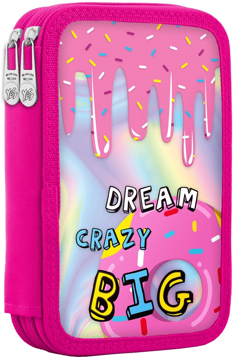 

Пенал твердый YES HP-01 двойной Dream crazy (532886)