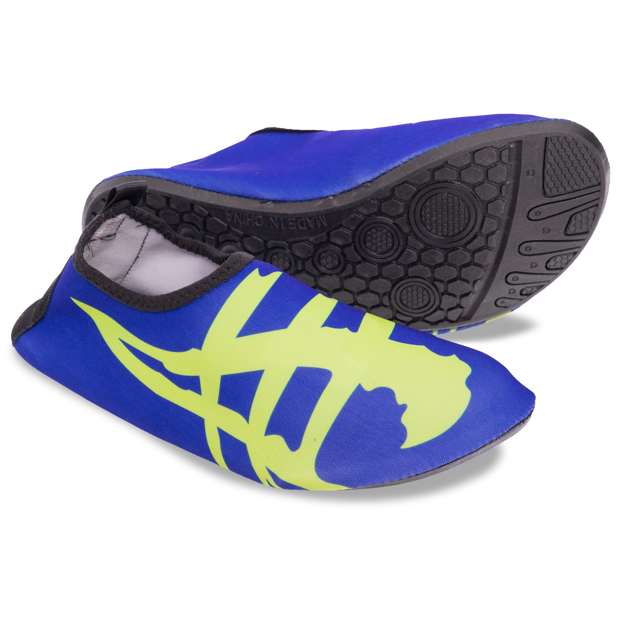 

Обувь для плавания, спорта и йоги Zelart, Skin Shoes, р-р S-34-35: 20-21см., синий (PL-0419-BL)
