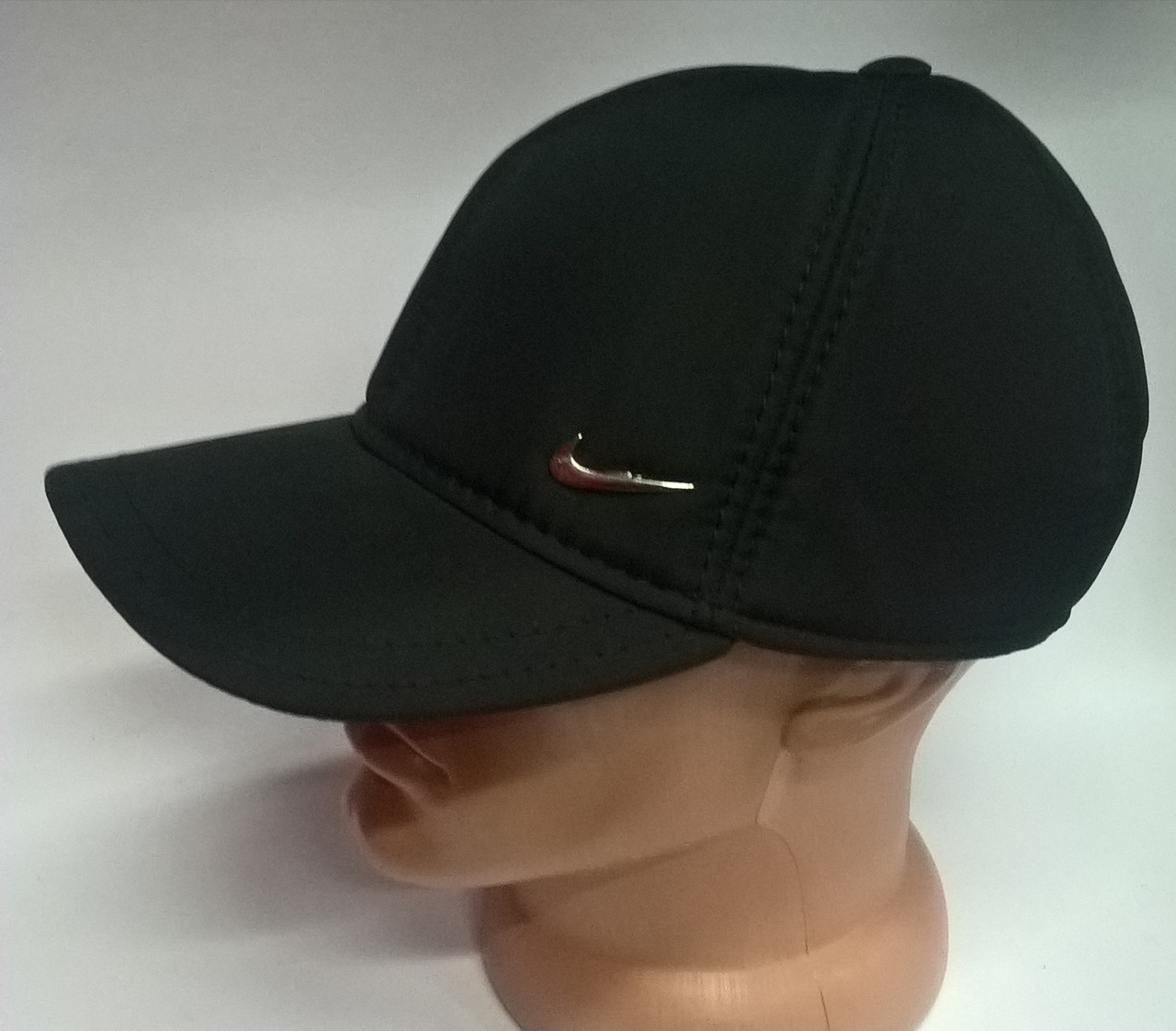 

Бейсболка мужская из плащевки с отворотом на флисе Headwear черный, 58 размер