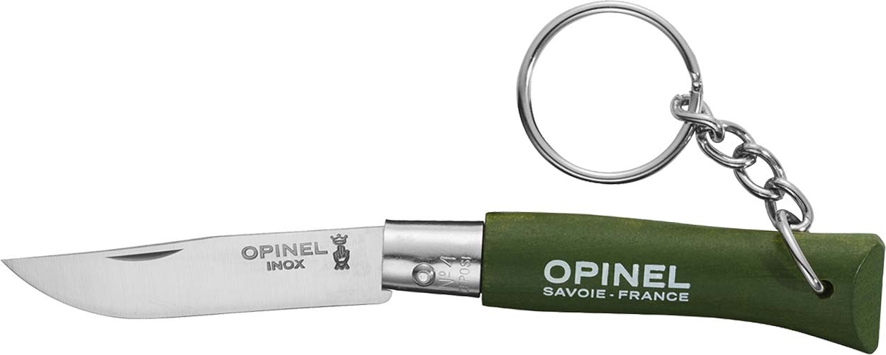 

Ніж-брелок Opinel №4 нерж-сталь Сірий (1013-204.65.65)