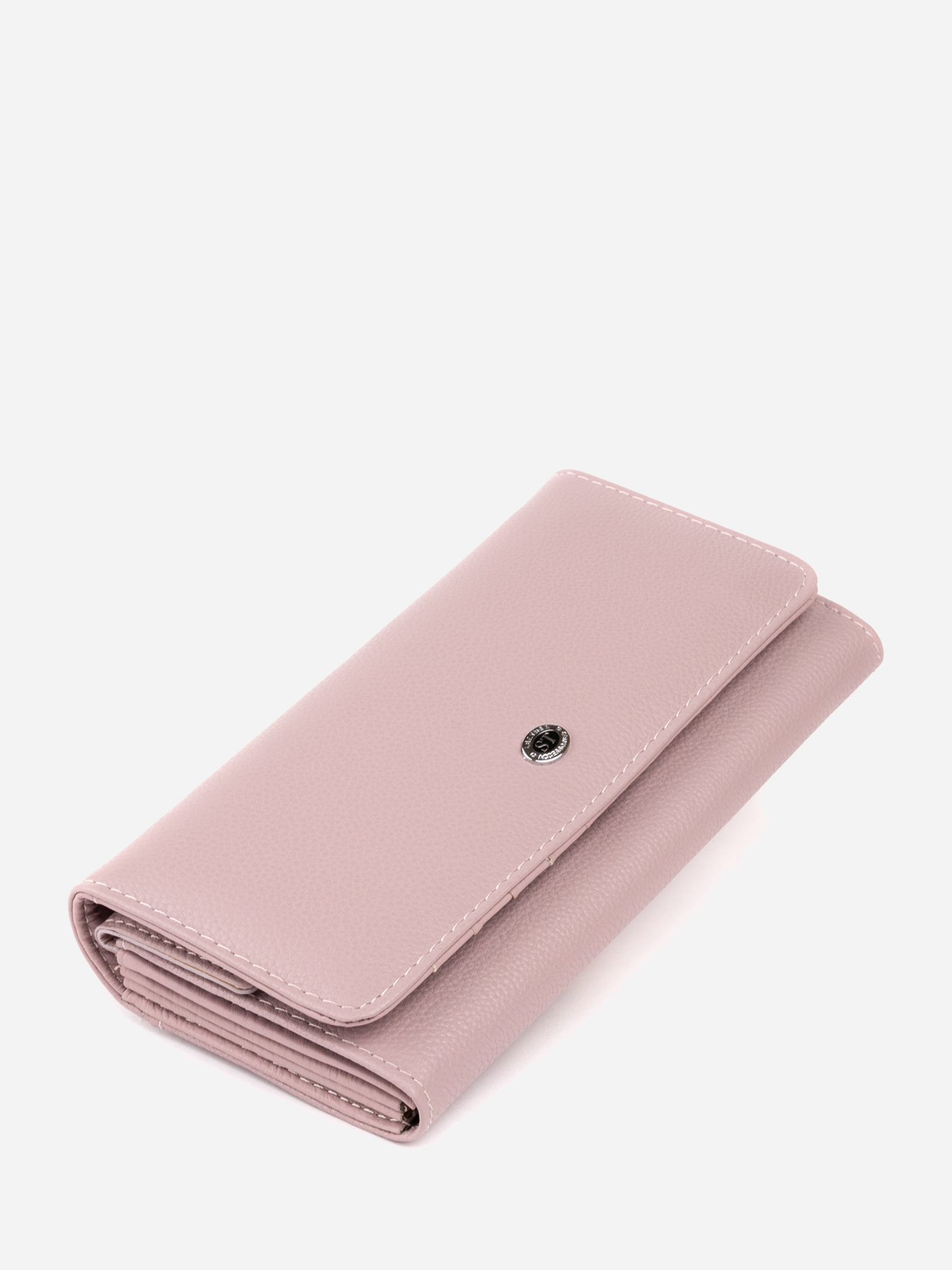 

Женский кошелек кожаный ST Leather Accessories 19289 Лиловый
