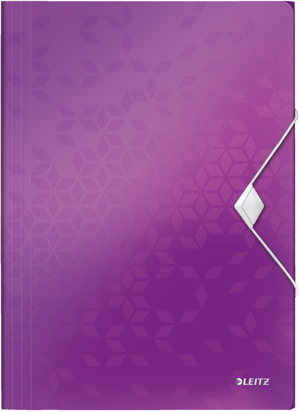 

Папка на резинке Leitz WOW А4 Фиолетовая (45990062)