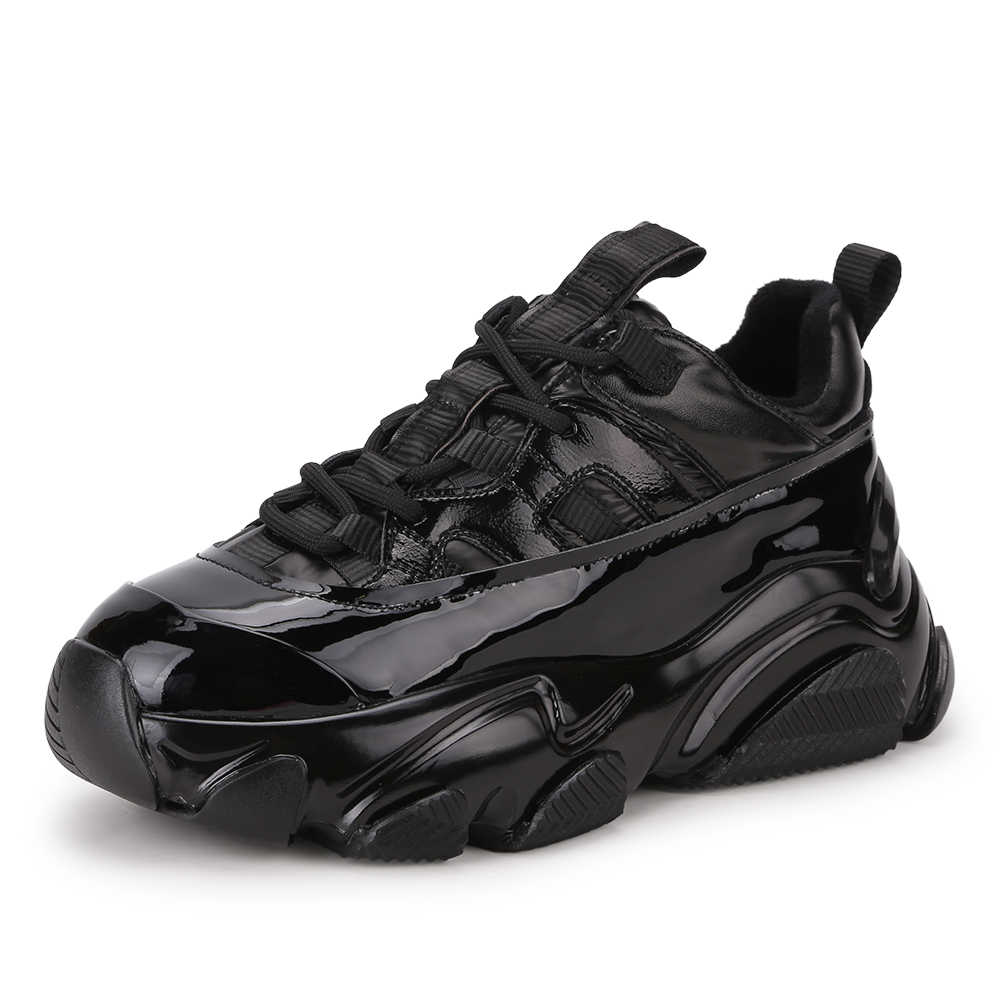 

Кроссовки женские ugly sneakers Black horizon Berni Fashion (39) Черный