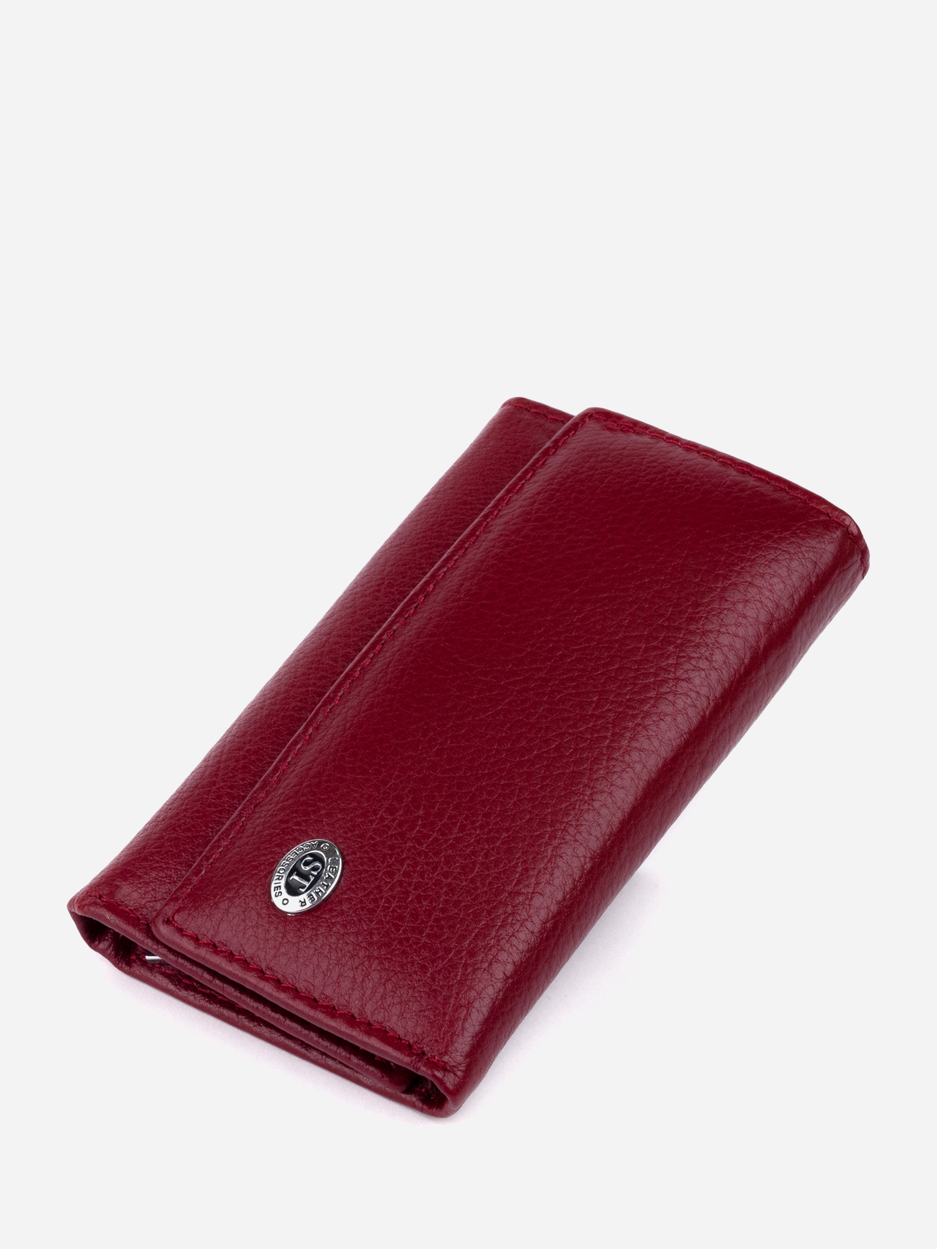 

Женская ключница кожаная ST Leather Accessories 19226 Бордовая