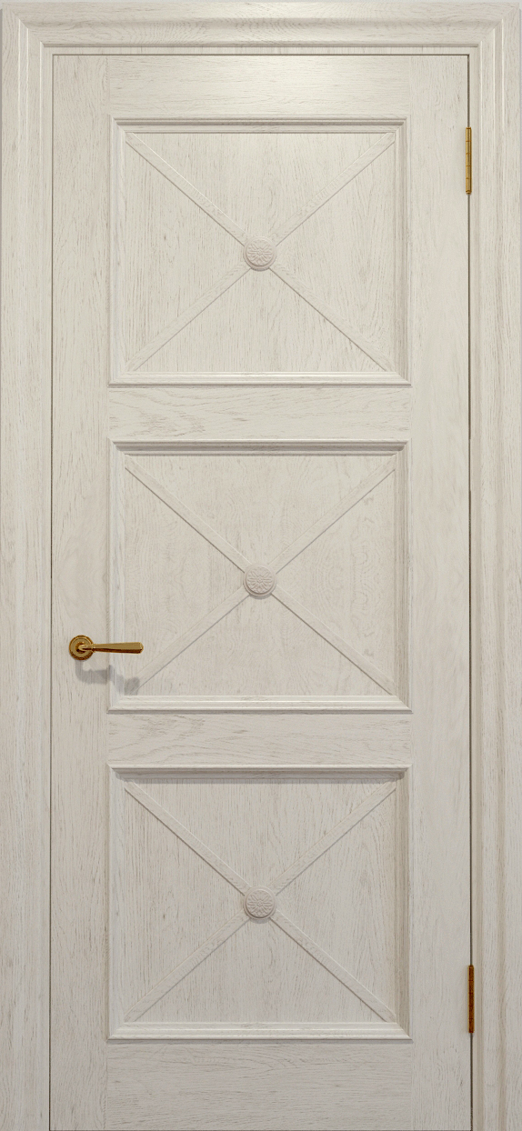 

Межкомнатная дверь Status Doors Cross C021 2000х900 Слоновая кость Глухая