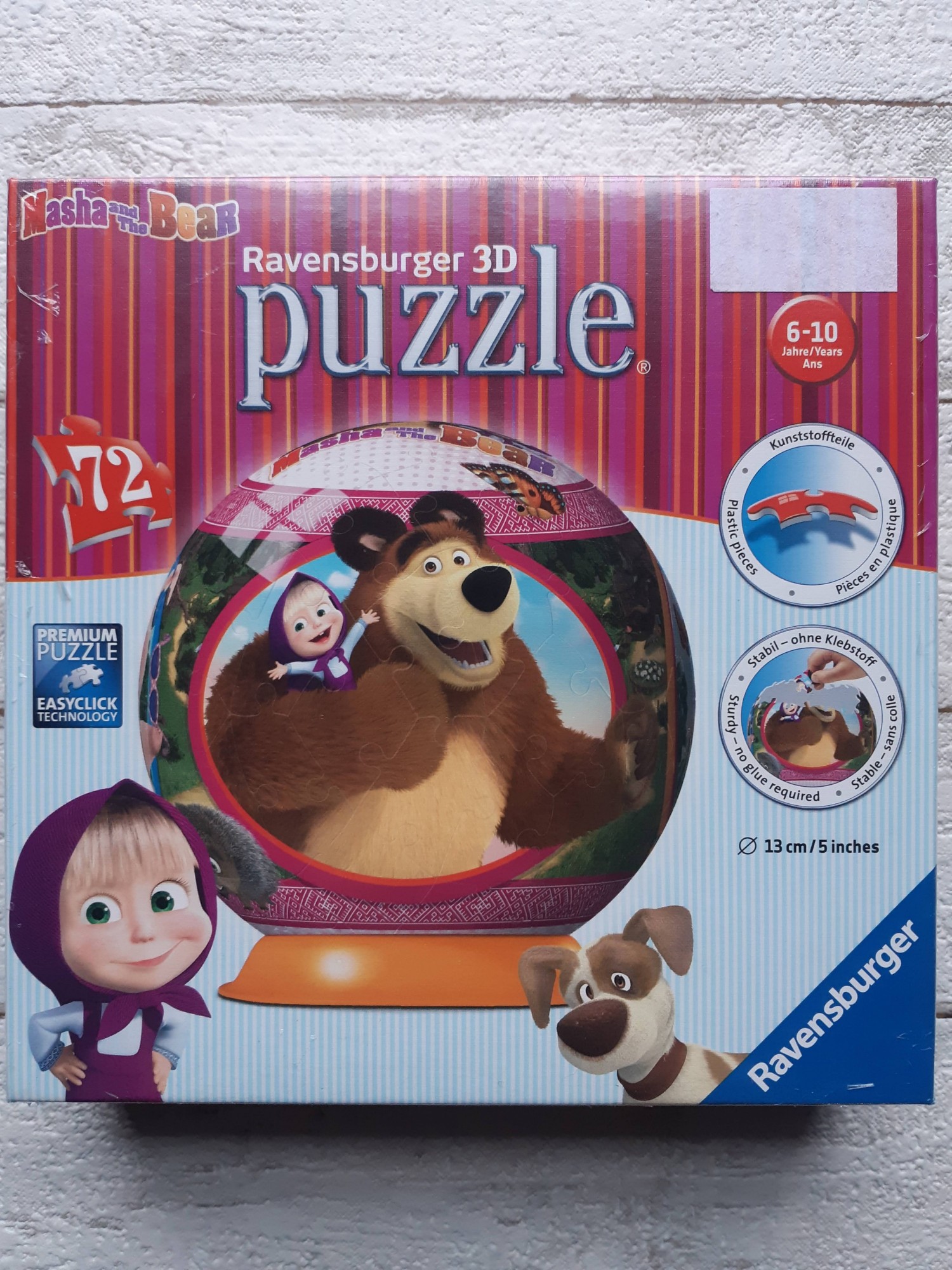 

Тривимірний пазл Маша і ведмідь Ravensburger (12178)