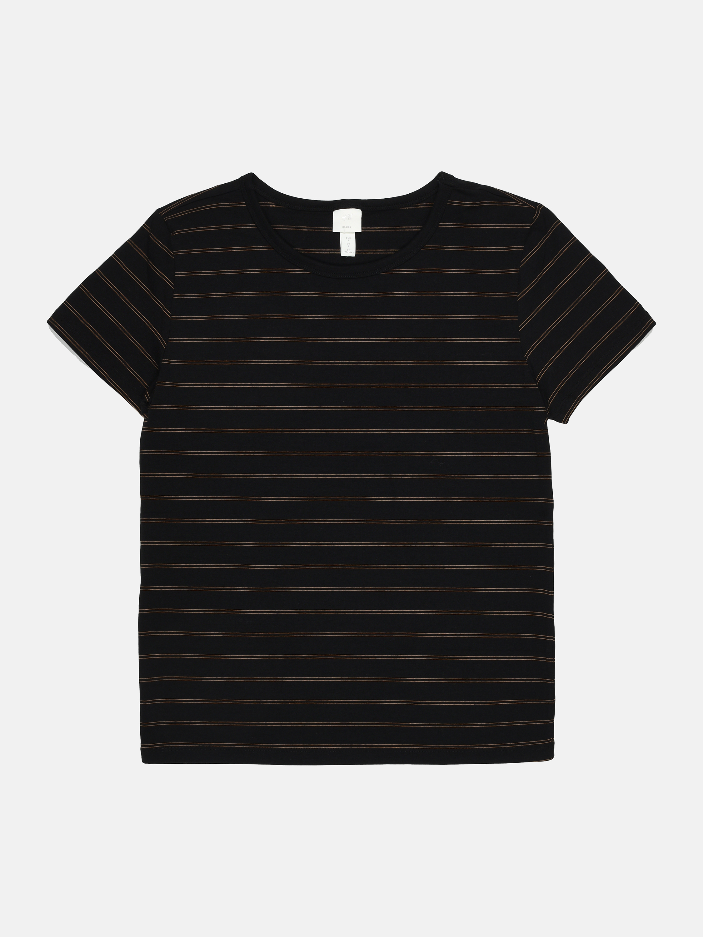 

Футболка H&M KK7780640 L Черная