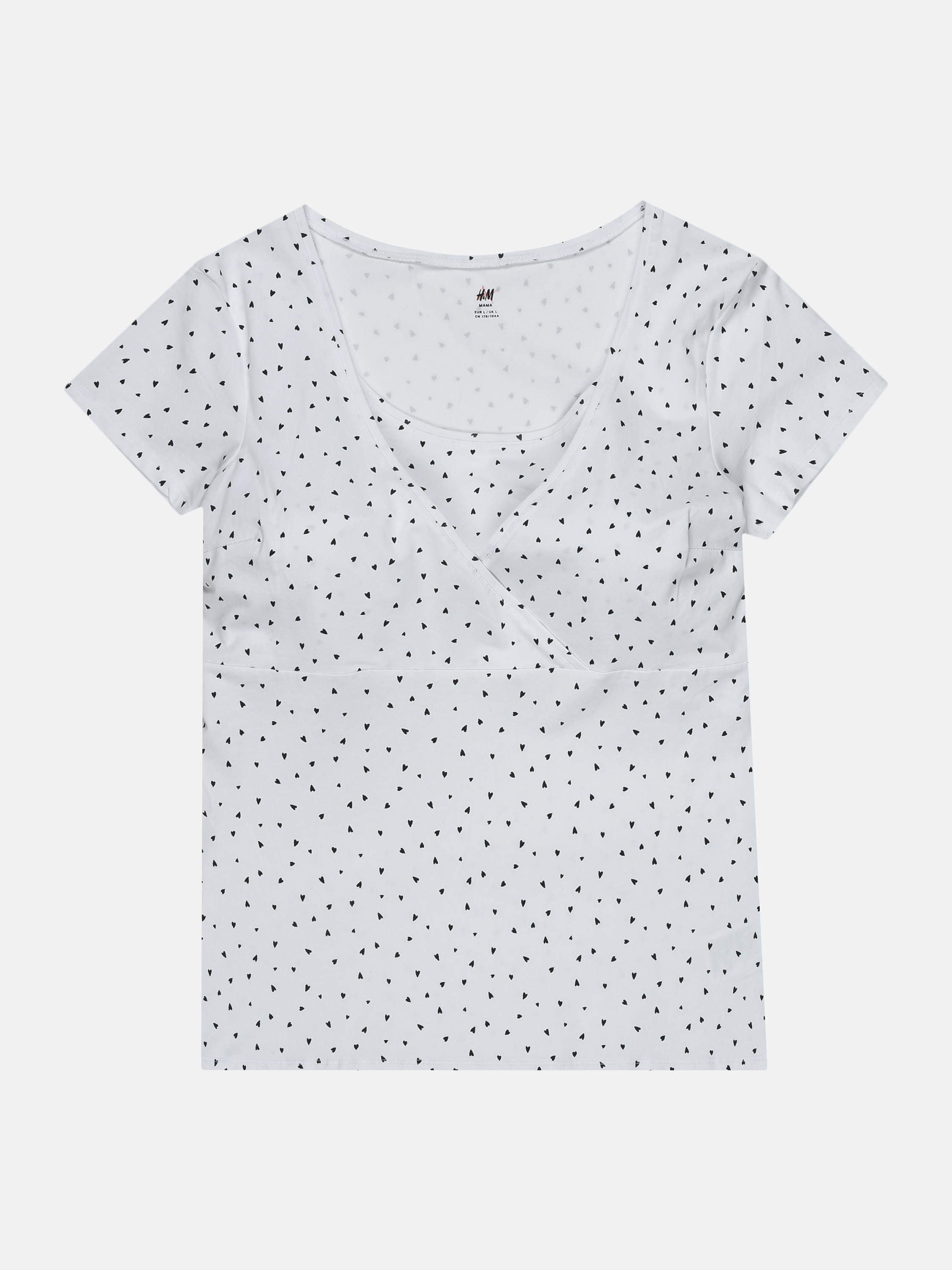 

Футболка для кормящих мам H&M KK4334149 L Белая