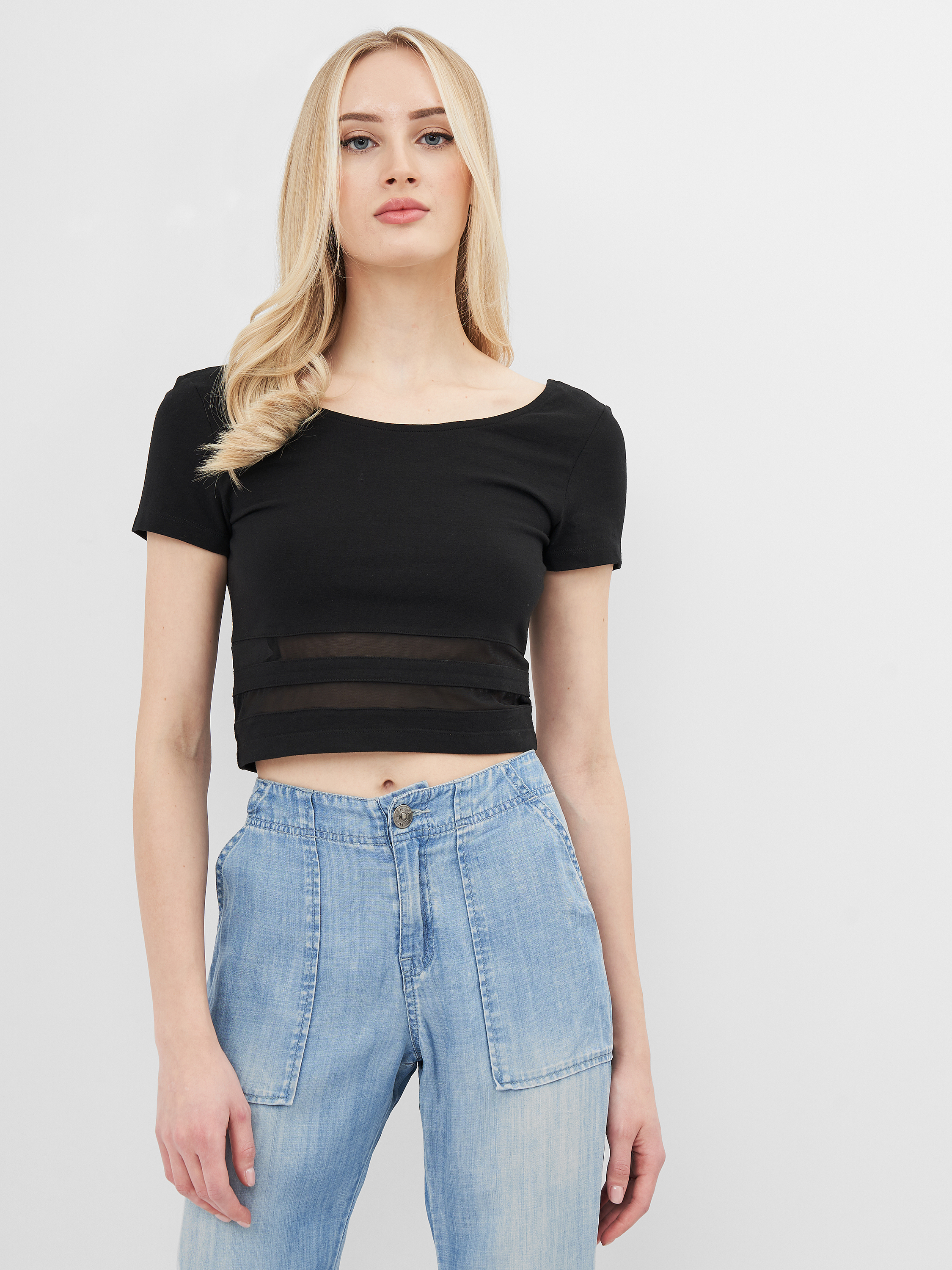 

Топ H&M KK4069143 S Черный