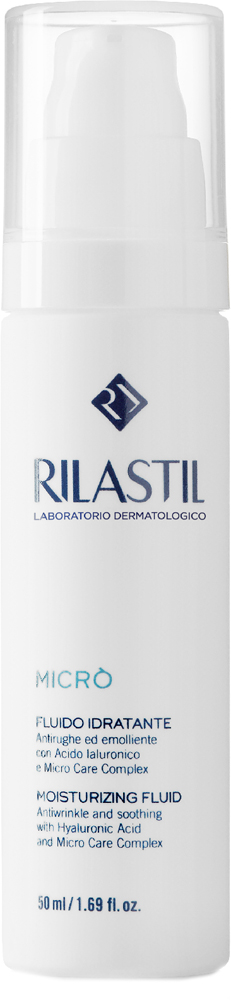 Акция на Флюид антивозрастной увлажняющий для минимизации первых морщин Rilastil Micro 50 мл (8033224812922) от Rozetka UA