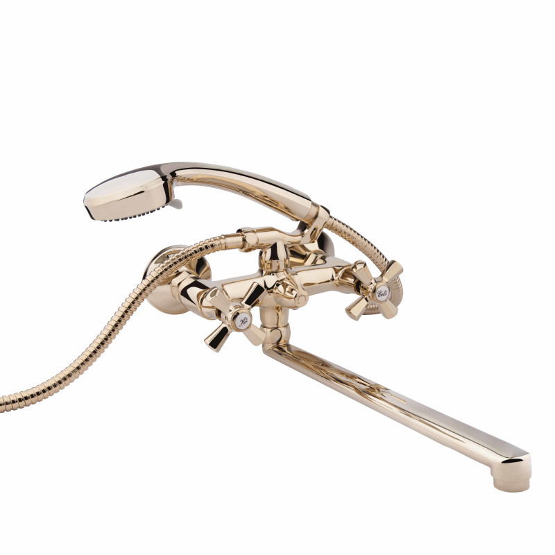 

Смеситель для ванны Q-Tap Liberty ORO 140 (QTLIBORO140) (CM)
