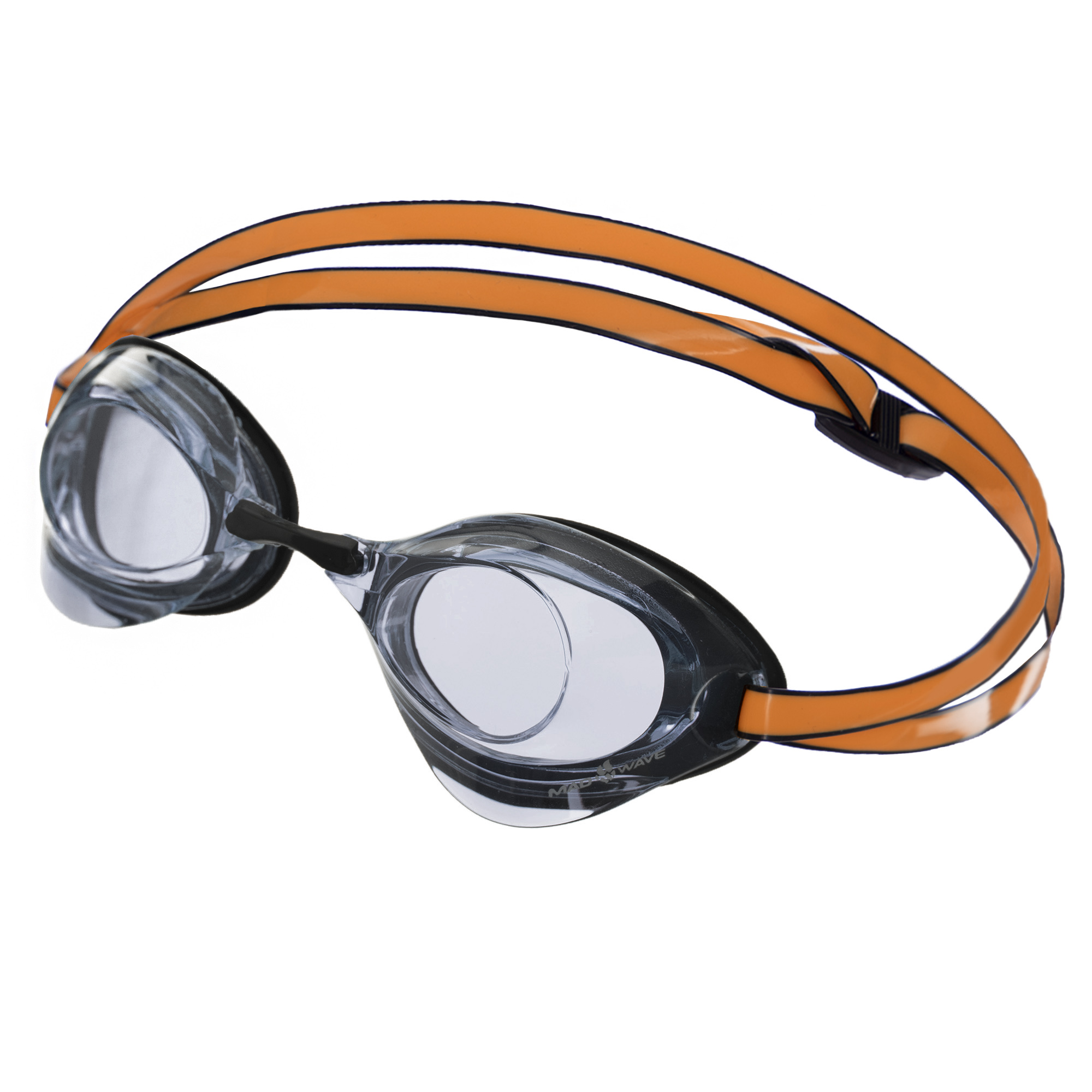 

Очки для плавания стартовые Mad Wave TURBO RACER II Поликарбонат Силикон Оранжевый (СПО M045808)