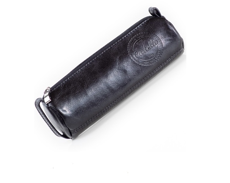 

Футляр для ручек из натуральной кожи Cartello, черный (G-560-1)