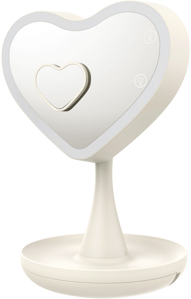 

Зеркало для макияжа UFT Mirror Heart Green Сердце