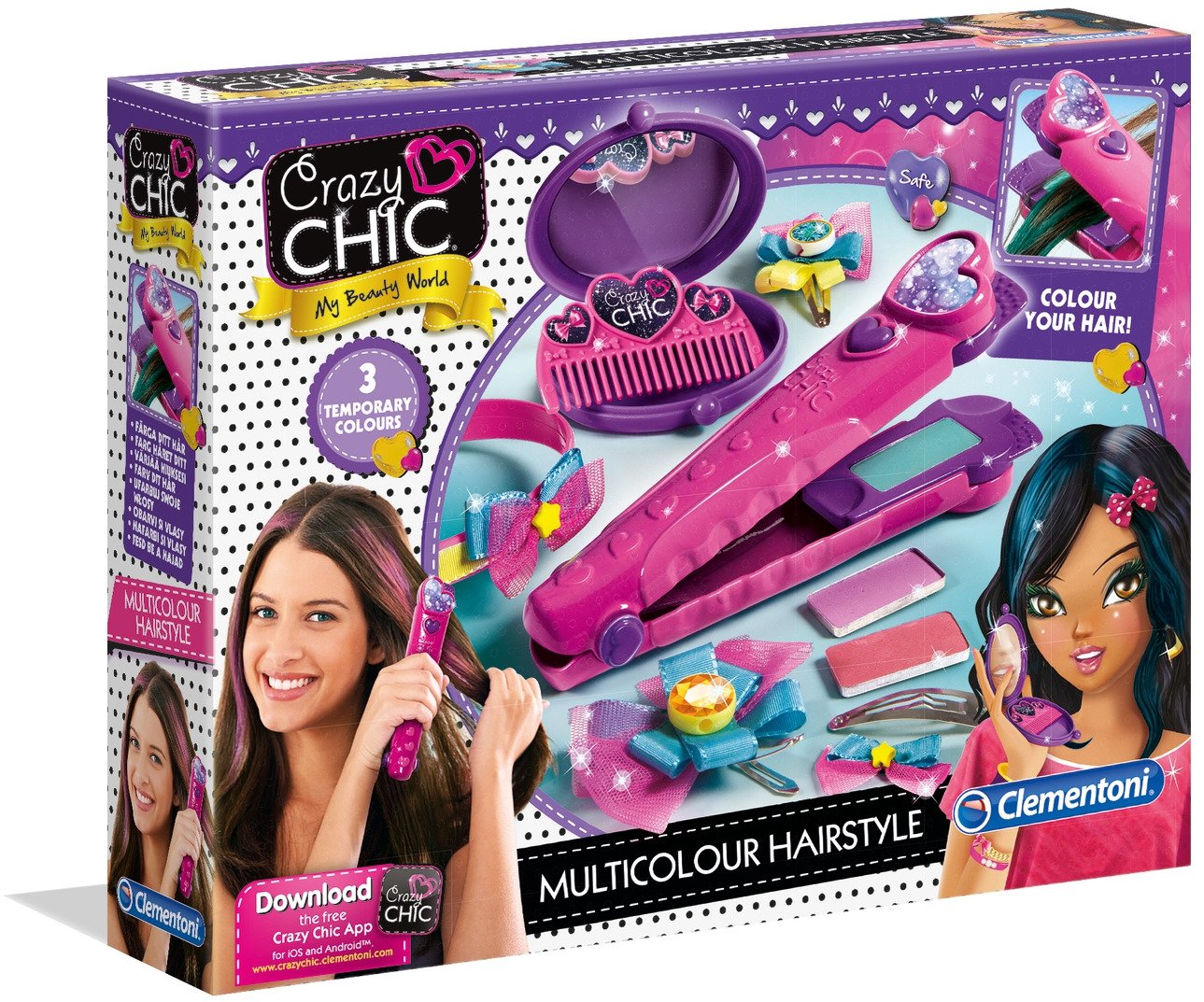 

Игровой набор Clementoni Crazy Chic Весёлый парикмахер (78519)