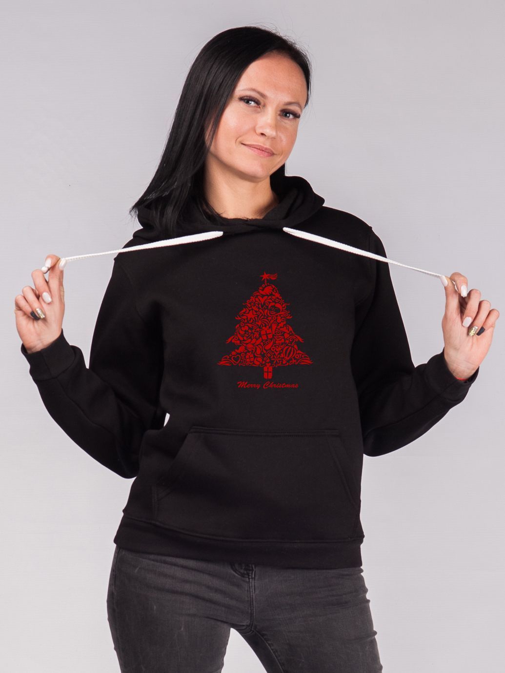 

Худи Malta Ж459-14-РЧ Christmas Tree ХХL (50) Черное