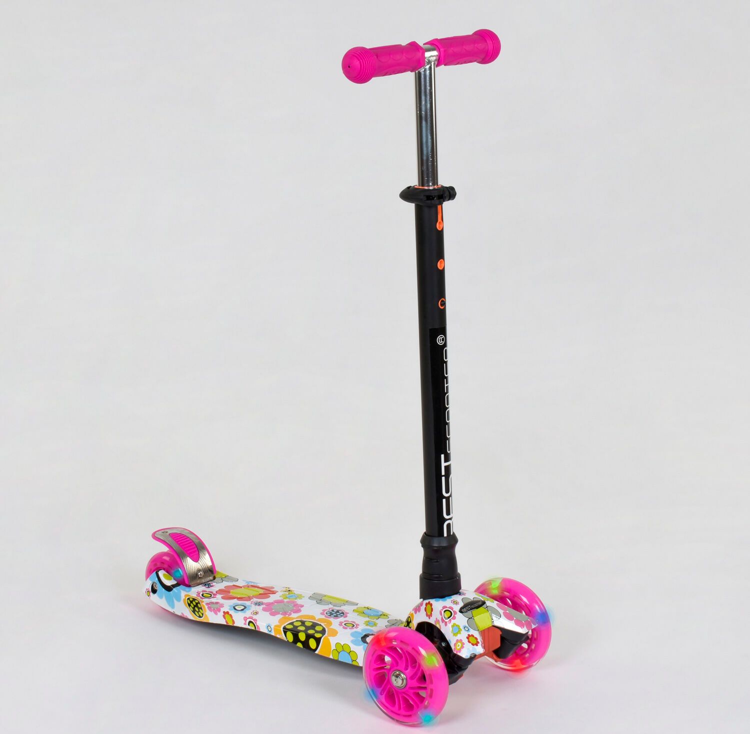 

Детский самокат кикборд Best Scooter (779-1309) Розовый