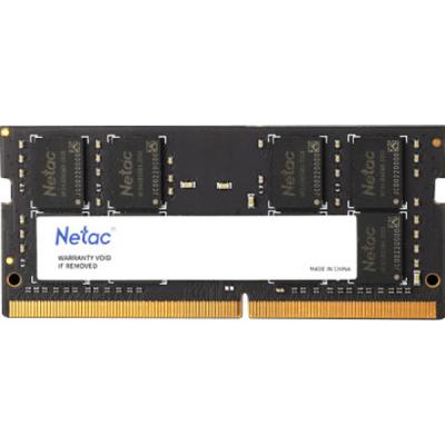 

Модуль памяти для ноутбука SoDIMM DDR4 8GB 2666 MHz Netac (NTBSD4N26SP-08)