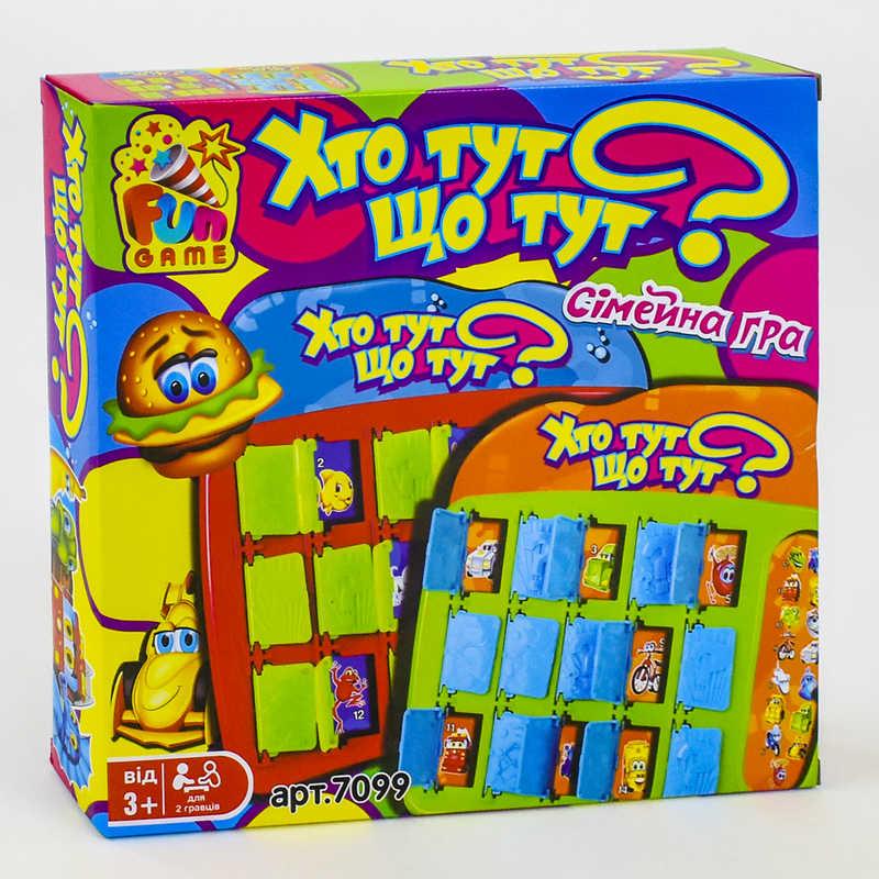

Игра "Что тут Кто тут" FUN GAME в кор. /48/ (7099)