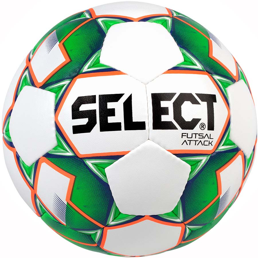 

Мяч для футзала Select Futsal Attack бел/зел/grain 112-261