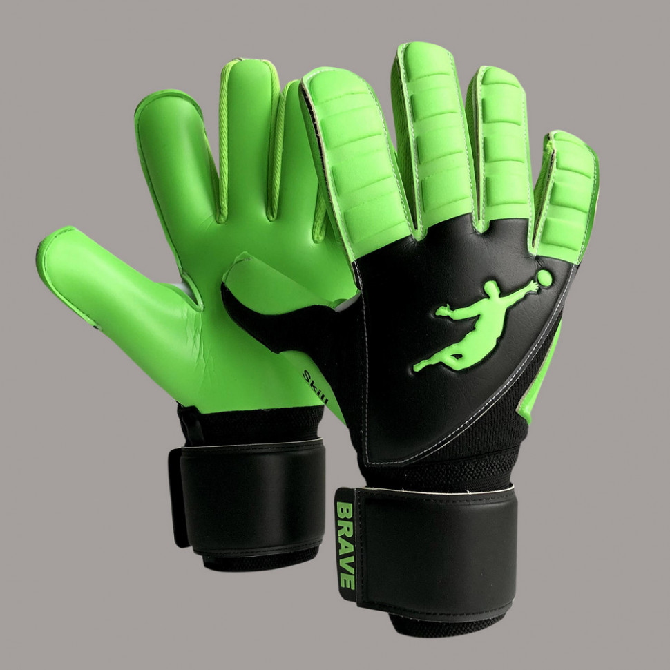 

Перчатки вратарские Brave GK Skill 211105 green flash 8