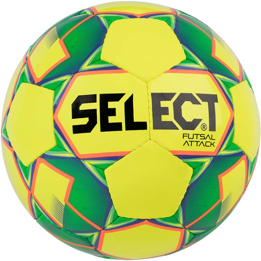

Мяч для футзала Select Futsal Attack желт/зел/shiny 116-265