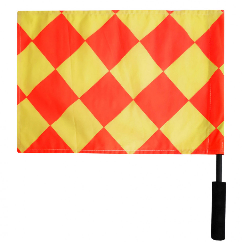 

Комплект из 2 флажков лайнсмена аматорский Swift Referee Flag 2 флага жёлтый/красный 7600044050