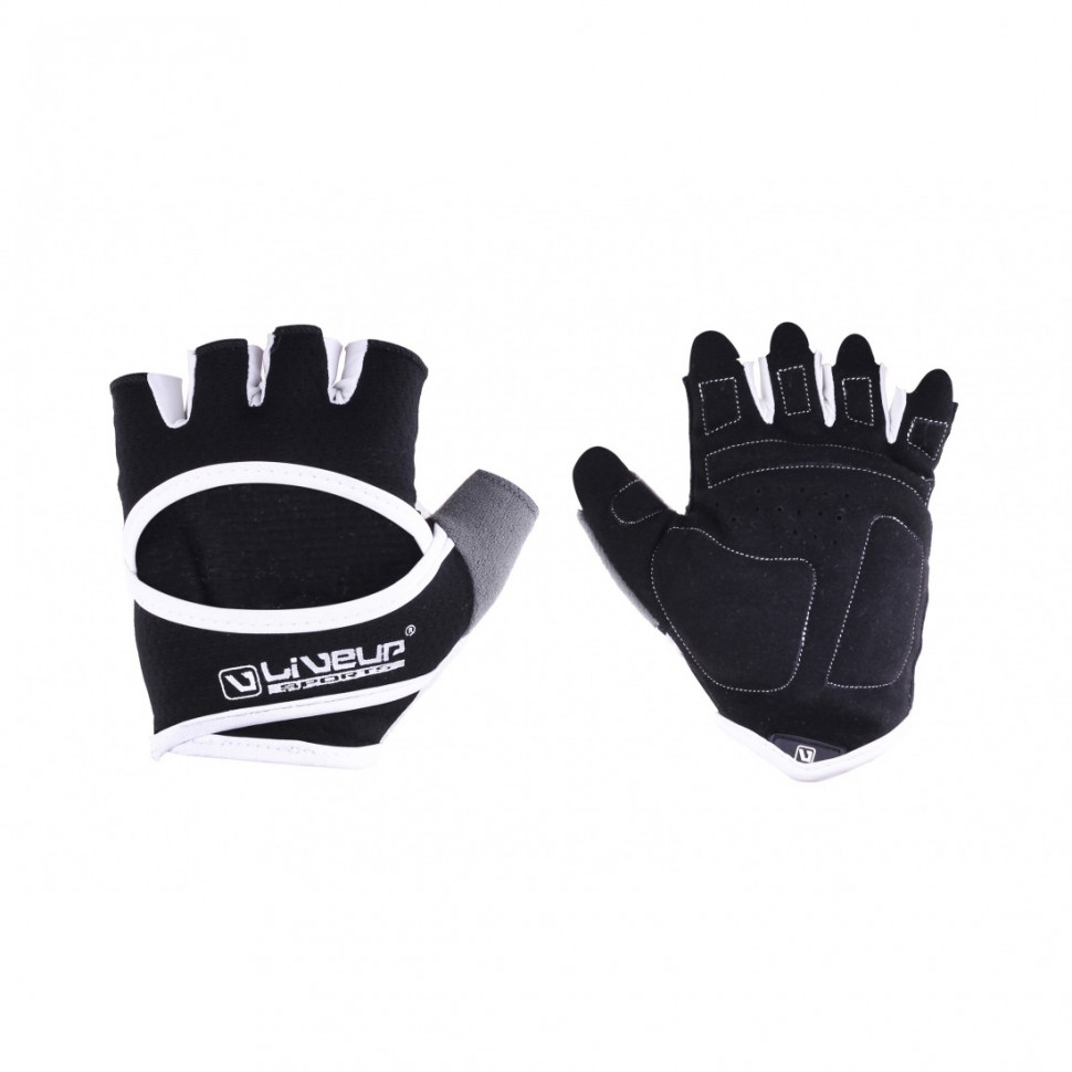 

Женские спортивные перчатки LiveUp Women Fitnes Gloves LSU3198L-BW M