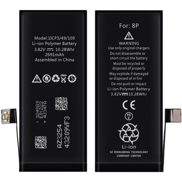 

Аккумулятор XRM Battery for iPhone 8Plus 2691 mAh