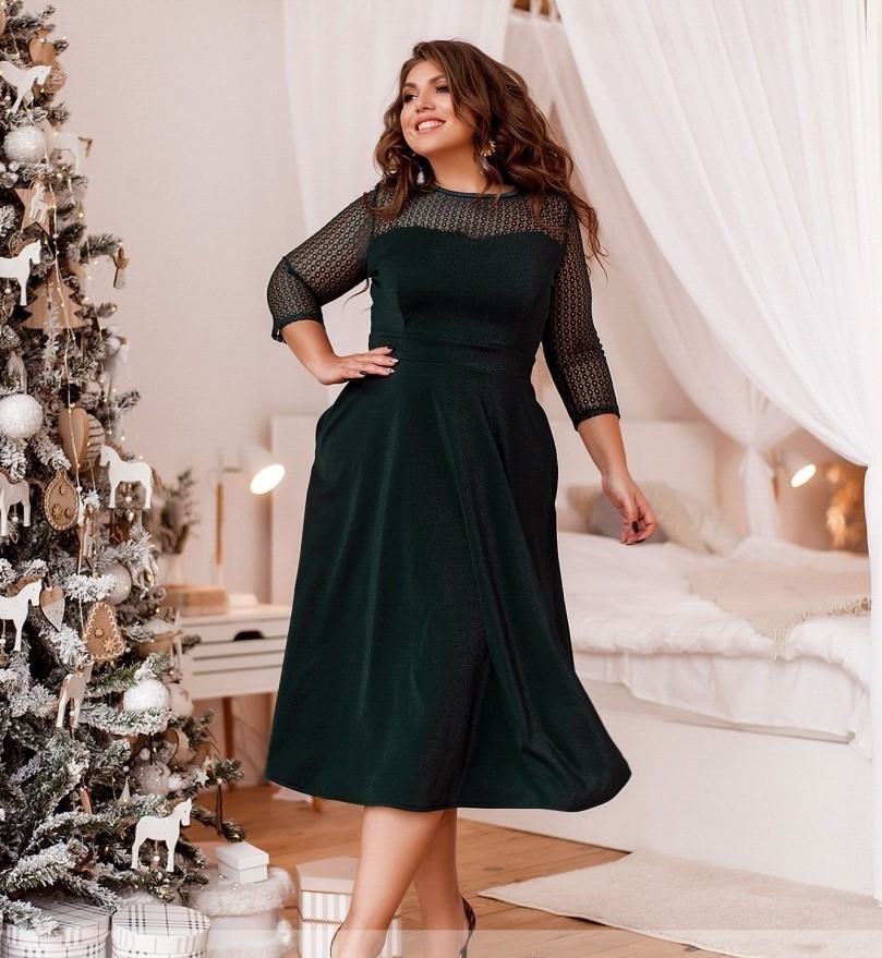 

Платье Prikid P&I_11 XL (48-50) Темно-зеленый 11-939-Dark green