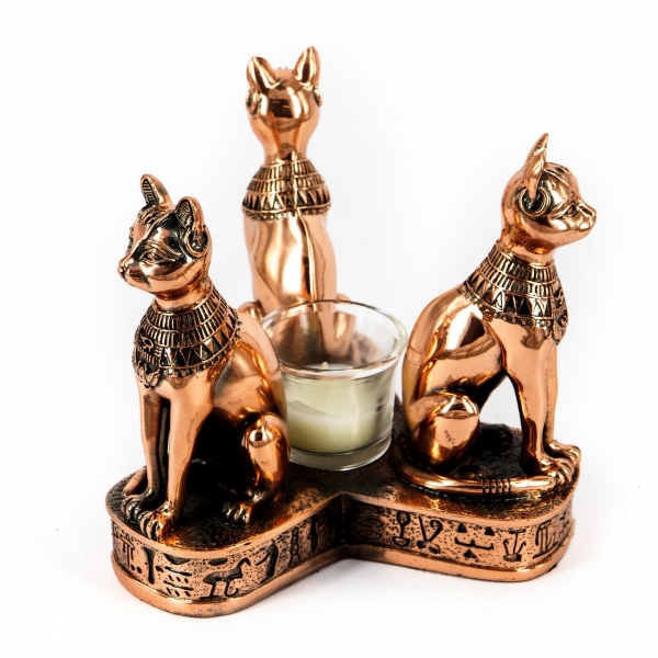 

Подсвечник статуэтка кошки египетские 3 шт. E340-1 Classic Art