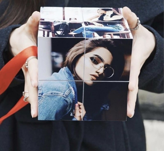 

Фото кубик 18см х 18см х 18 см