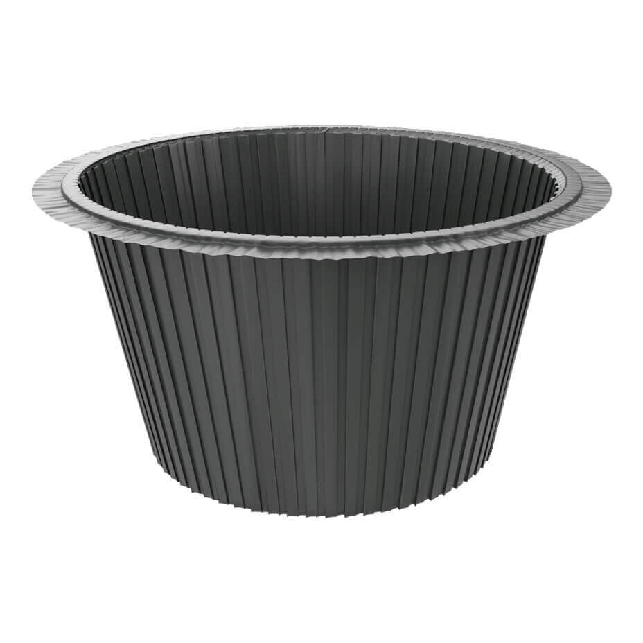 

Капсула для выпечки Good Baking чорна 70г/м² 50x35 мм 900 шт