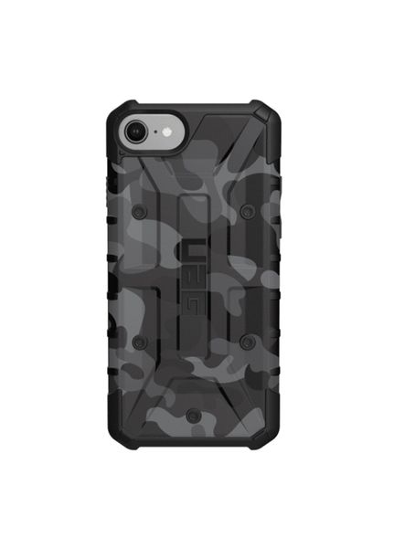 

Чехол противоударный Armor Pathfinder Camo для iPhone 6/6s/7/8/SE (2020) черный ТПУ+пластик Black