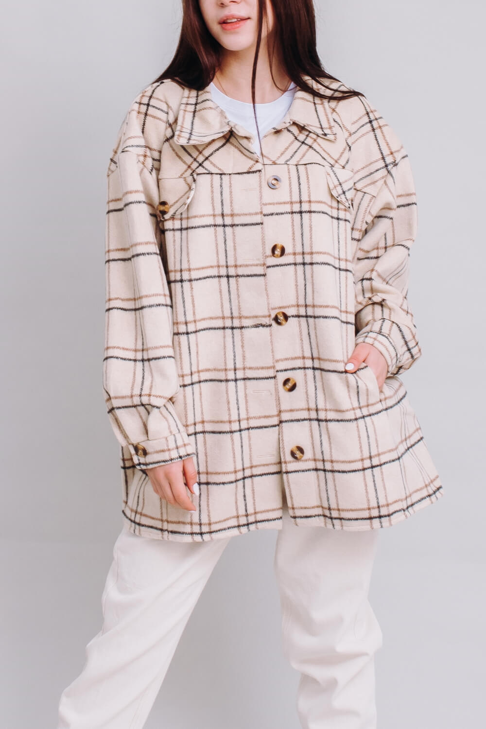 

Куртка/сорочка Dusty Side A209/21 42/48 бежева (03020108/42/48 бежева)