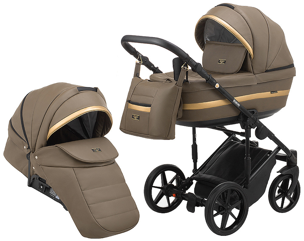 

Коляска 2 в 1 Adamex Rimini ECO кожа 100% RI-217 625248