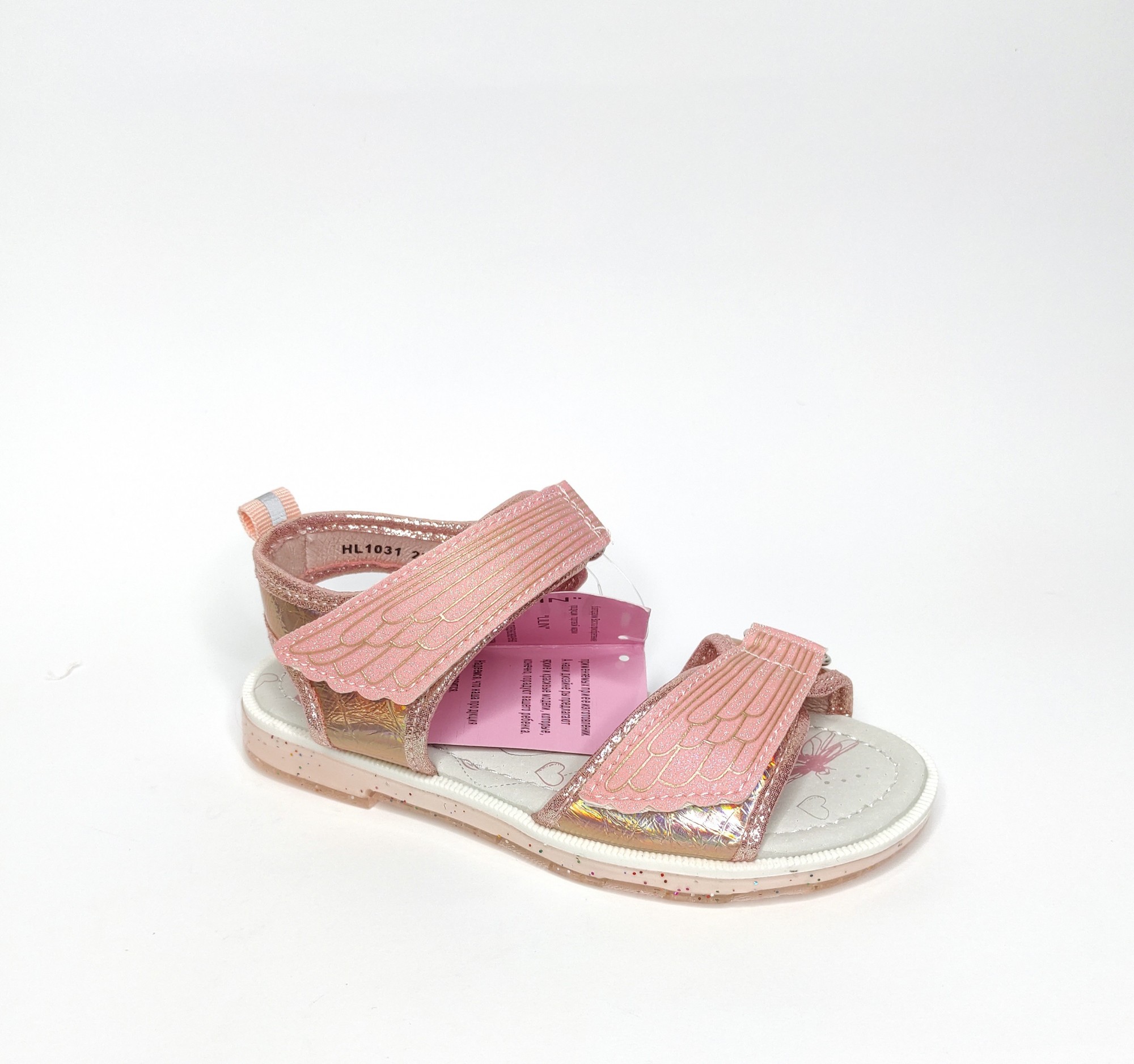 

Босоножки для девочек Lilin shoes розовые 31р. (20,8 см.)