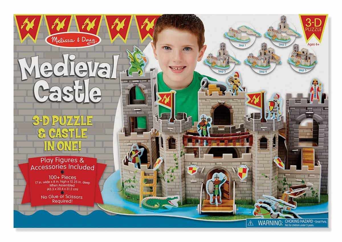 

3D пазл Средневековый замок (Medieval Castle 3D Puzzle) Melissa&Doug (MD9046)