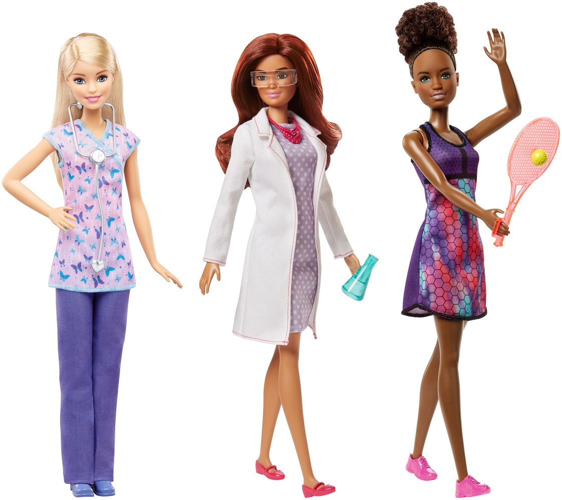 

Оригинальная кукла Barbie (Барби) "Я могу быть"