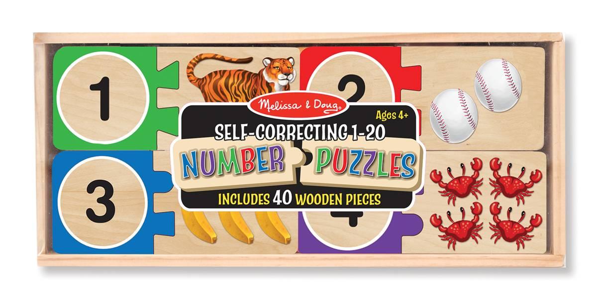 

Деревянные пазлы в коробке "Счет" Melissa&Doug (MD2542)
