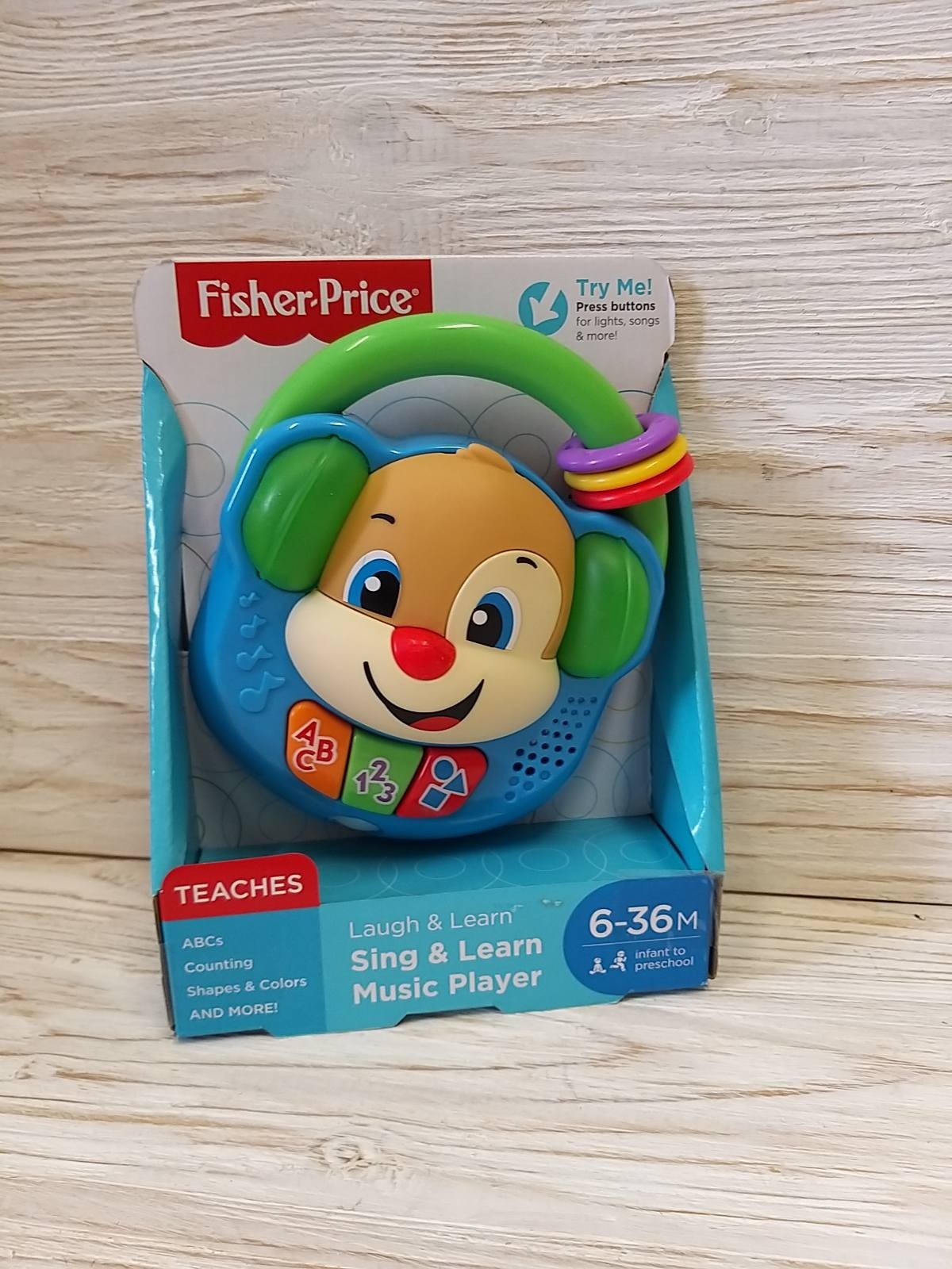 

Fisher-Price Смейся и учись Музыкальный плеер Laugh & Learn Sing & Learn Music Player