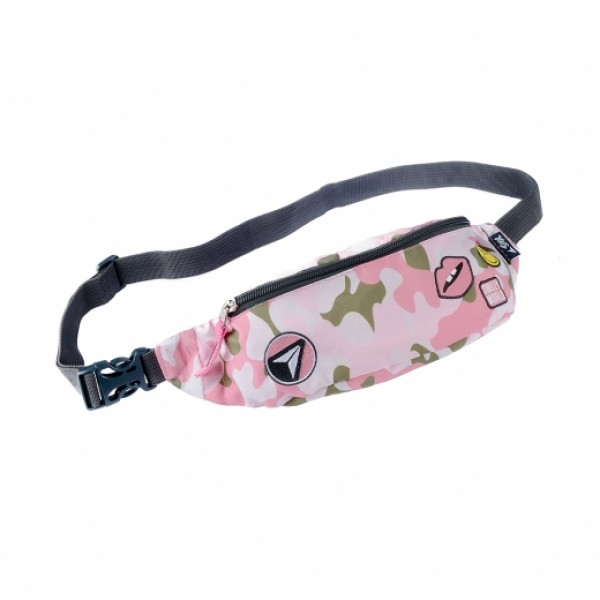 

Сумка на пояс YES SP-13 "Smiley World" Military girl