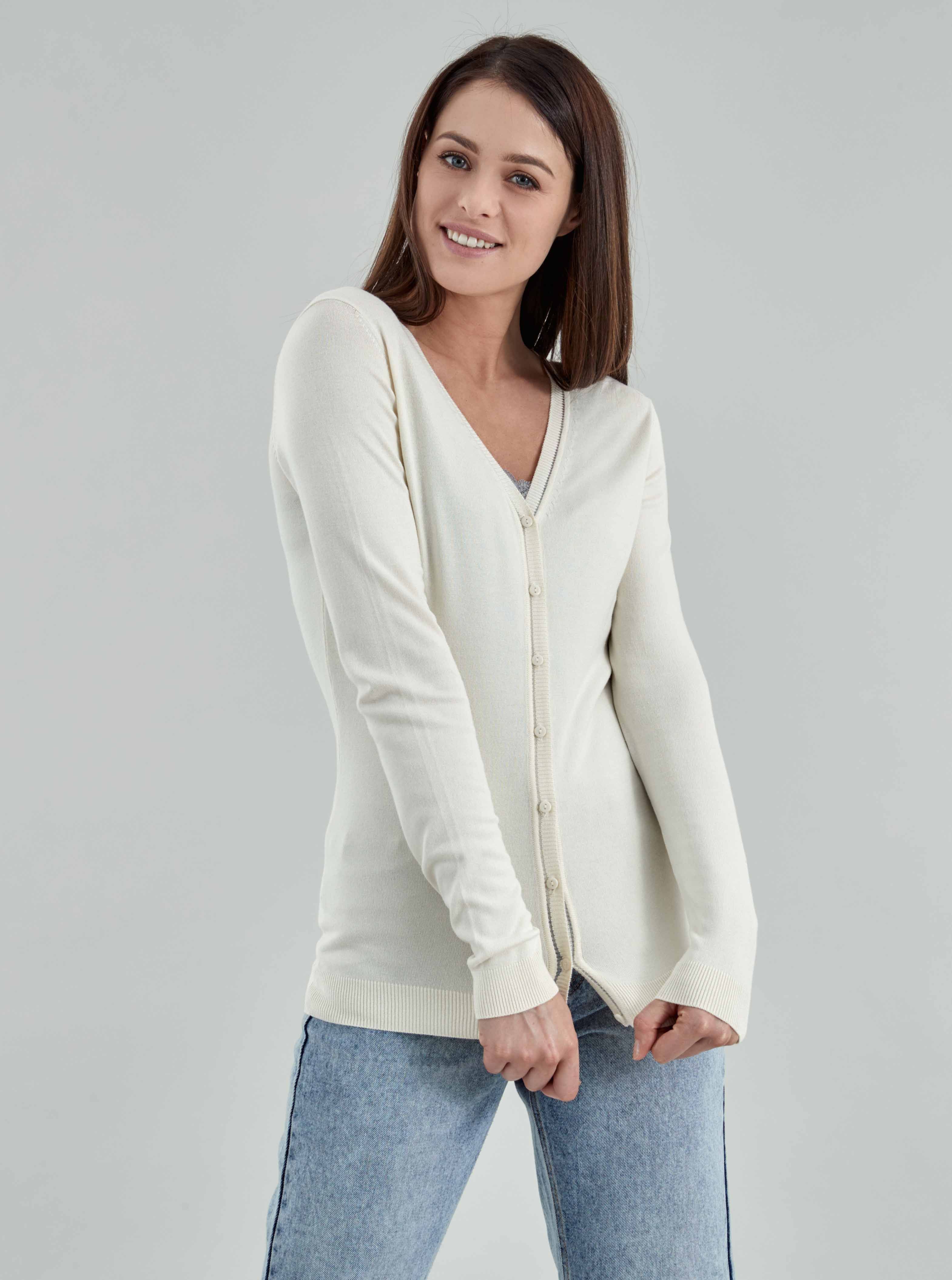 

Кардиган Piazza Italia 25249-4470 L Ivory