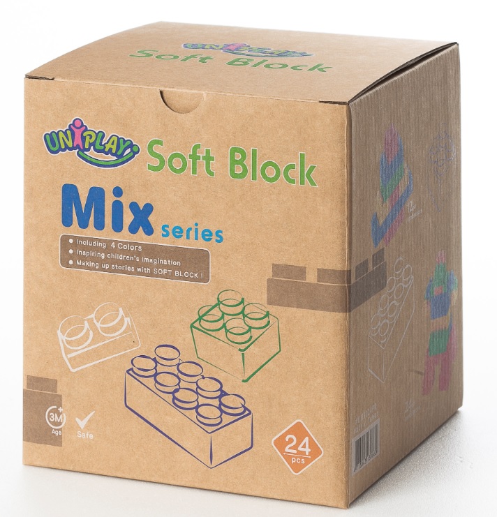 

Mix Soft Block -Primary (24pcs)