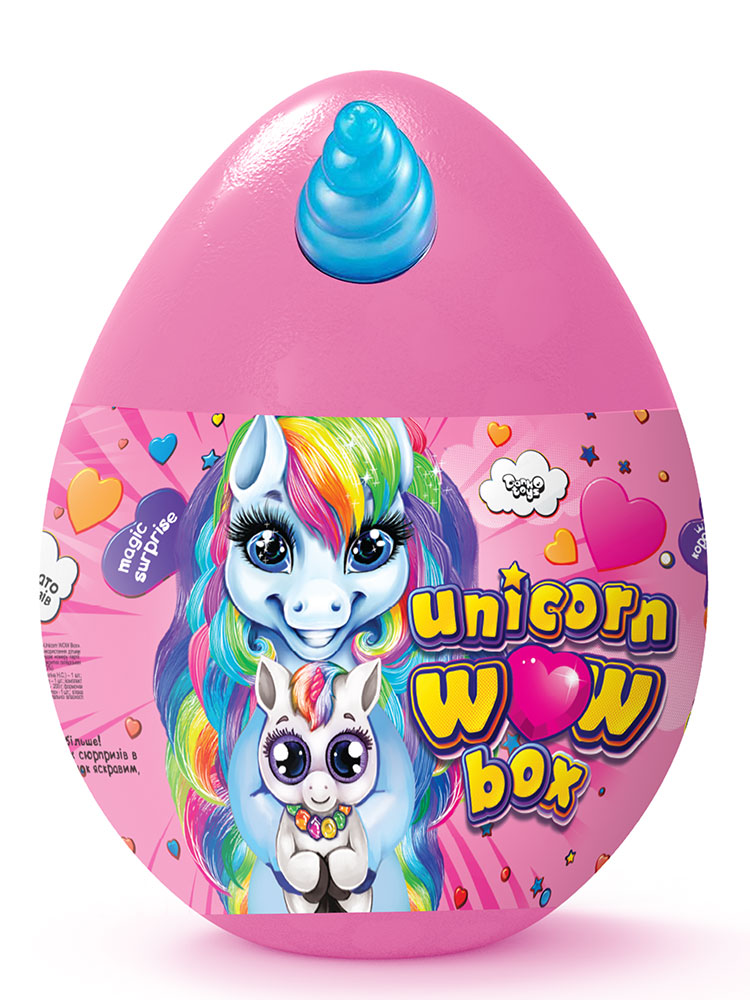 

Креативна творчість Danko Toys Unicorn WOW Box ДТ-ОО-09275