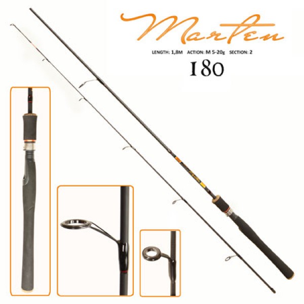 

Спиннинг штекерный Sams Fish Marten FF23620 1.8 м 5-20г 2к