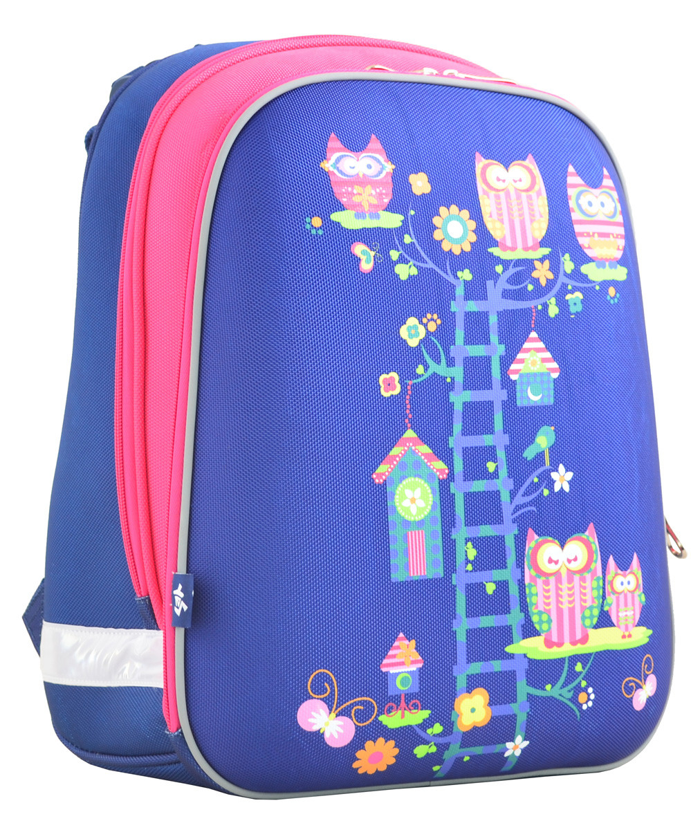 

Рюкзак шкільний каркасний YES H-12 Owl blue 554495
