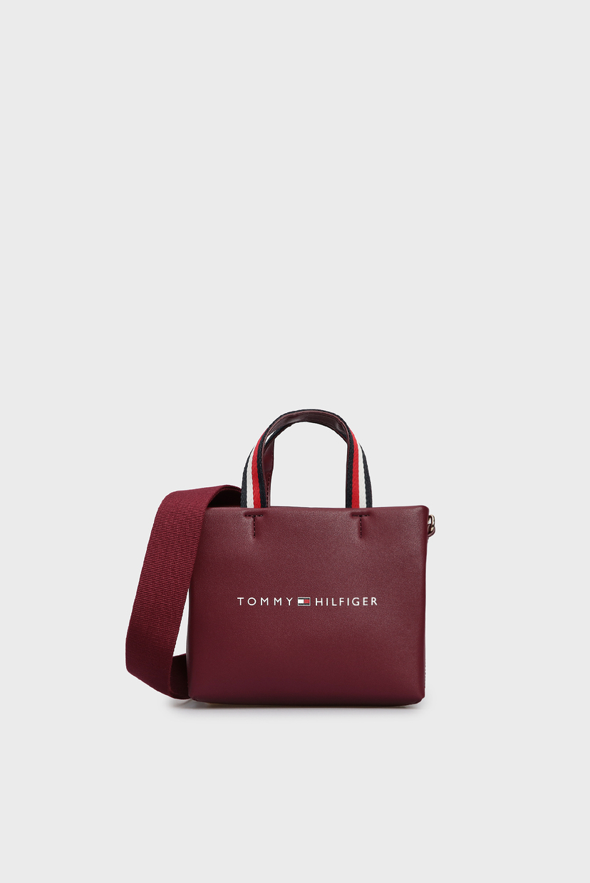

Женская бордовая сумка Tommy Hilfiger OS AW0AW10304